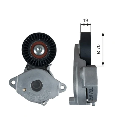 Imagen de GATES T39355 Polea Tensora FleetRunner Micro V Stretch Fit TOYOTA: Auris Hatchback