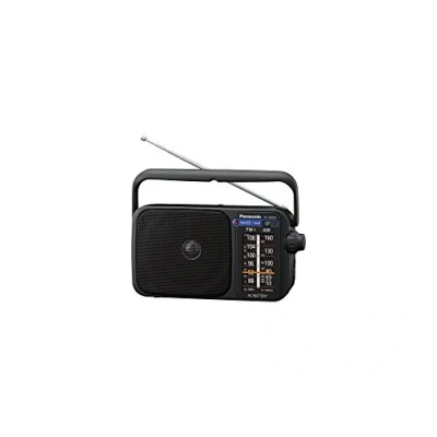 Imagen de Panasonic rf 2400dej k Radio portátil, Negro