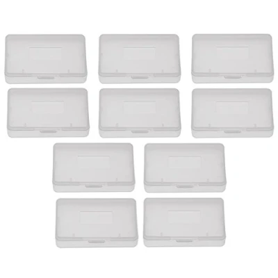 Imagen de 10 unids Juego de Cartucho Pl¨¢Stico Transparente Estuche para Caja la Cubierta Polvo Nintendo Game Boy Advance GBA