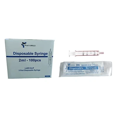 Imagen de Jeringas desechables Sin Aguja 2 ML 5 10 Y 20 Pack Estéril (2 ML)