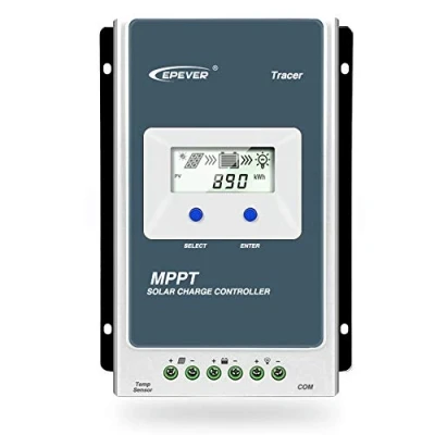 Imagen de EPEVER MPPT Controlador de Carga Solar Trazador AN Serie 10A/20A/30A /40A con 12V/24V DC Automatically Identifying System Voltage (30A)