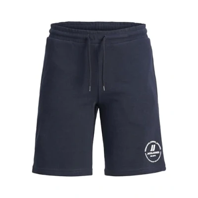 Imagen de JACK &amp; JONES Jpstswift Aut Sn Jnr Pantalones Cortos de chándal, Azul Marino, 176 para Niños