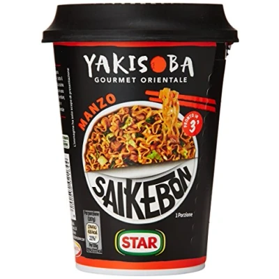 Imagen de STAR saikebon yakisoba gourmet oriental con carne de res 93 gr