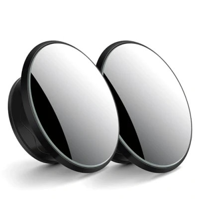 Imagen de NBVGFGDF 2 Piezas Espejo de Punto Ciego Coche, para Peugeot Rifter 2018 2023 Convexo HD Ajustable 360 Retrovisor Gran Angular Espejo,E