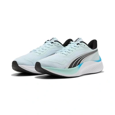 Imagen de PUMA Pounce Lite, Zapatillas para Correr de Carretera Unisex Adulto, Sea Glass Mint Melt Speed Blue Negro, 48.5 EU
