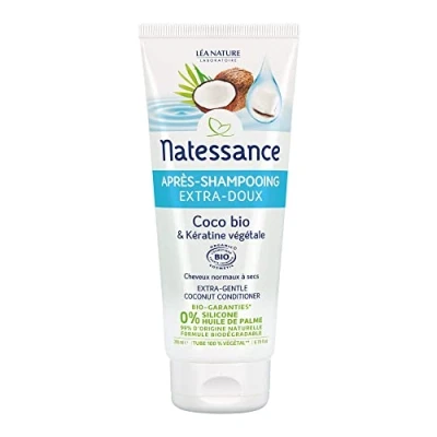 Imagen de Natessance Acondicionador extra suave Coco orgánico y queratina vegetal 200m