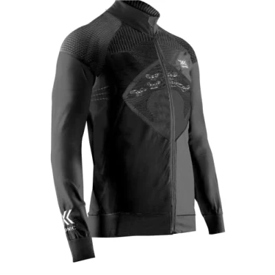Imagen de X Bionic Energizer 4.0 Transmission Layer Full Zip Men, Chaqueta, Hombre, Opal Black/Arctic White, XXL
