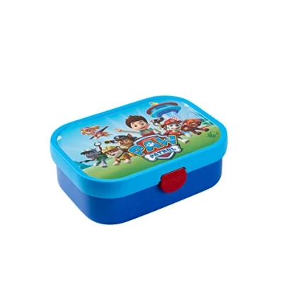 Imagen de Mepal Fiambrera Campus Bento Box para Niños Lonchera con Compartimento y Tenedor Cierre de Clip Sin BPA apta Lavavajillas 750 ml Paw Patrol