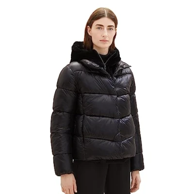 Imagen de TOM TAILOR 1037566 Chaqueta, 14482 Deep Black, XXL para Mujer