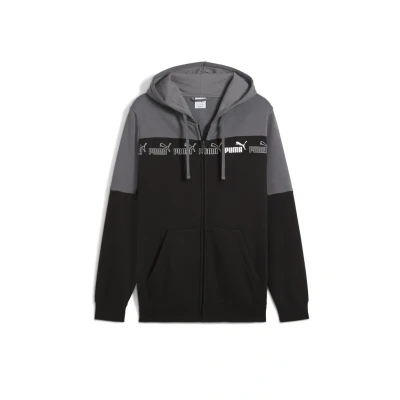 Imagen de Puma Around THE Block Sudadera con cremallera, Hombre, Talla: Small, Cool dark gray