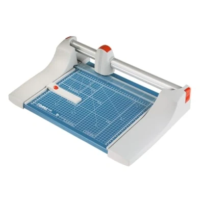 Imagen de Cortadora de papel Dahle 444 (hasta DIN A4, capacidad corte 30 hojas) 670 mm, azul