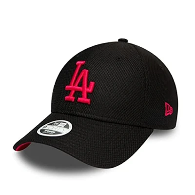 Imagen de New Era Los Angeles Dodgers MLB Cap 9Forty Basecap verstellbar Diamond Kappe Snapback Schwarz One Size