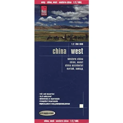 Imagen de China oeste, mapa impermeable de carreteras. Escala 1:2.700.000 impermeable. Reise Know How.: world mapping project (China West (1:2.700.000))