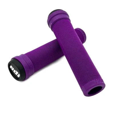 Imagen de ODI Griffe Bmx Longneck Sl Flangeless, Puños para manillar (sin anillas), Morado, 143 mm