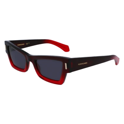 Imagen de Ferragamo Unisex Gafas de sol, Talla: One Size, Transparent dark red