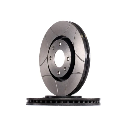 Imagen de BREMBO MAX LINE 09.9619.75 Disco de freno 283 26 4 ventilación interna, ranurado revestido con tornillos CITROËN: Berlingo II Furgón, Xsara Picasso