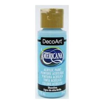 Imagen de Deco Art Americana Paint 2 oz Shoreline, Línea Costera, 1 count (Pack of 1)