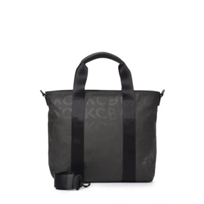 Imagen de KCB Bolso de Mano Stamp Estilo y Versatilidad Espacioso Cómodo Diseño Funcional Correa Adicional Asas Ajustables 100% Vegano Color Khaki