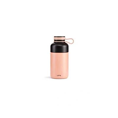 Imagen de Lékué Botella isotérmica de Acero Inoxidable, Agua y Bebidas Siempre frías, Color Coral, 300 ml