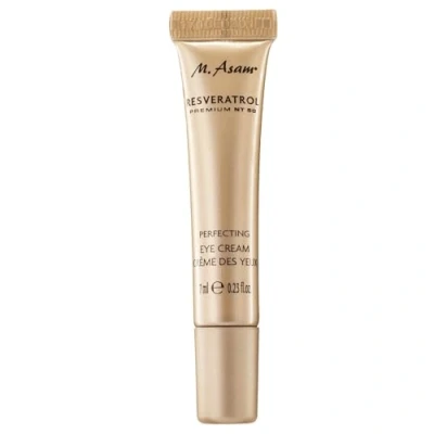 Imagen de M. Asam Crema de ojos resveratrol Premium NT50 Perfecting Eye Cream (15 ml) antiedad con y ácido hialurónico suaviza las arrugas los ojos, cuidado reafirmante