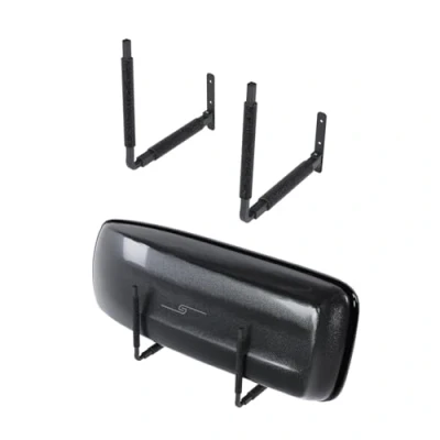 Imagen de QLS BOX1 soporte para maletero de techo, herramientas jardín, caja esquís, material deportivo, tabla surf, 57 cm