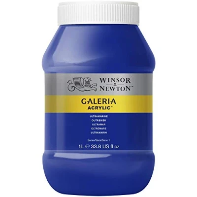 Imagen de Winsor &amp; Newton acrílico Galeria bote de 1L ultramar