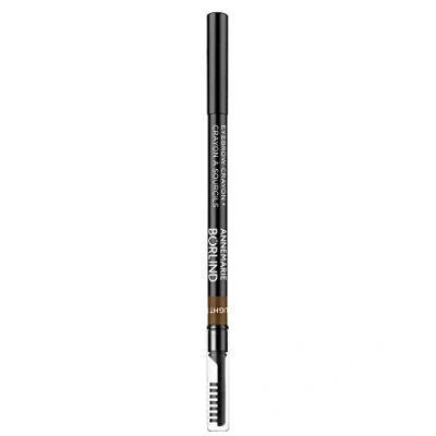 Imagen de ANNEMARIE BÖRLIND Eye Effective Natural Beauty Eyebrow Crayon Light Stone (1 g) Para cejas voluminosas sin esfuerzo y cuidado con aceites valiosos, derivados de aceite mineral microplásticos,