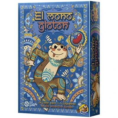 Imagen de HeidelBar Games El Mono glotón Juego de Cartas en Español