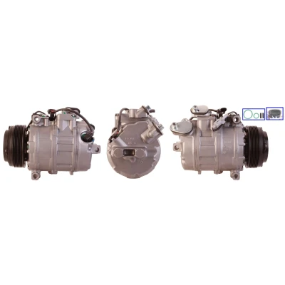 Imagen de LUCAS ACP927 Compresor de Aire Acondicionado PAG 46 R 134 a con juntas BMW: 5 Berlina, 3 1 Hatchback