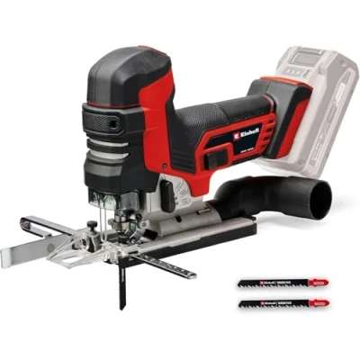 Imagen de Einhell Professional Sierra de calar batería TP JST 18/135 Li BL Power X Change (18V, 135mm profundidad corte en madera, 26mm altura carrera, sin escob., asa T Style, 3 hojas, batería)