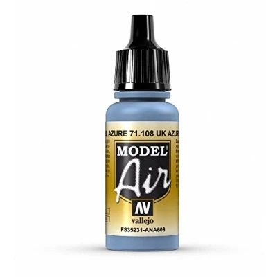 Imagen de Vallejo Pintura para Azure del Reino Unido, 17 ml.