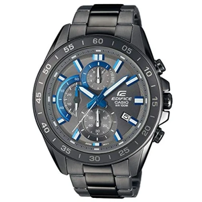 Imagen de Casio Reloj Analógico para Hombre de Cuarzo con Correa en Acero Inoxidable EFV 550GY 8AVUEF