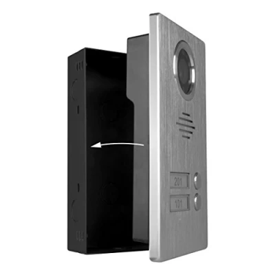 Imagen de ELRO DV47EB adecuado para la serie DV477W y DV477IP gris, caja de montaje empotrado (negro)