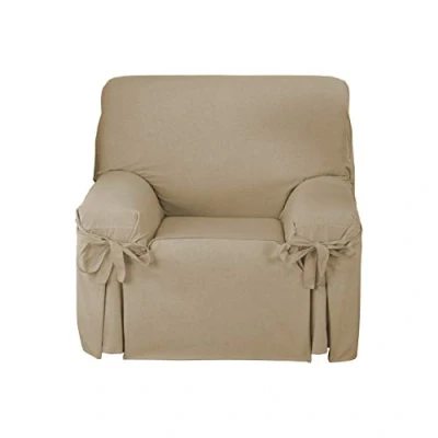 Imagen de Martina Home Funda de sofá Lazos Turia 1 Plaza Camel