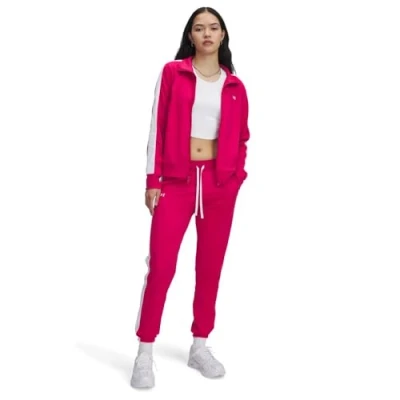 Imagen de Under Armour Tracksuit SET Chándal, Mujer, Talla: Small, Shaded fuchsia/white