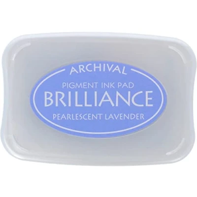 Imagen de Tsukineko Brilliance Almohadillas de Tinta, Pearlescent Lavender, Talla única