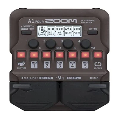 Imagen de Zoom A1 FOUR Pedal multiefectos para guitarra acústica