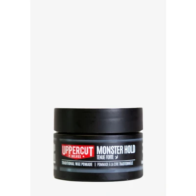 Imagen de Uppercut Deluxe Monster Hold Pomade Midi, Producto de Cera para el Cabello Hombre con Fijación Fuerte y Duradera, a Base Cera, Reworkable Estilos Tradicionales o Atrevidos, 30g
