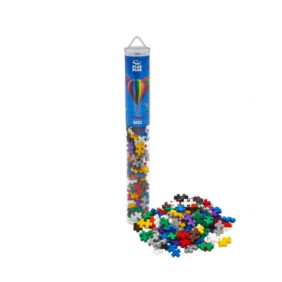 Imagen de Tubo de 100 piezas colores básicos Construcción Plus