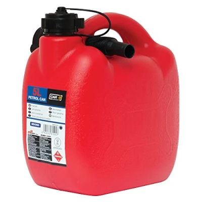 Imagen de Sumex CAR+ Bidon05 Bidón Gasolina de plástico con Tubo Flexible, 5 Litros, color Rojo