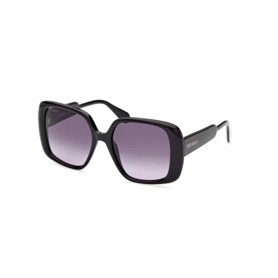 Imagen de MAX&amp;Co. Quadrat Gafas de sol, Mujer, Talla: One Size, Glänzend schwarz
