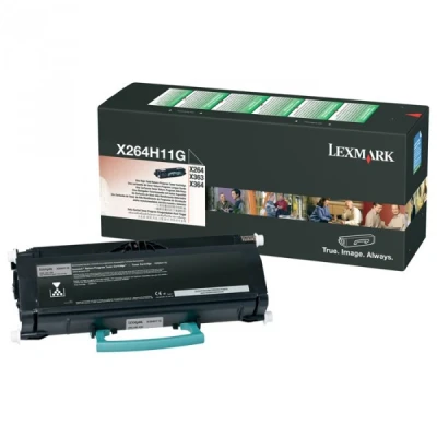 Imagen de Tóner Negro Lexmark X264h11g Retornable (9000 Pag)
