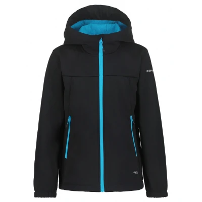 Imagen de Icepeak Kline JR Unisex Chaqueta softshell para niños, Talla: 7 8a, Turquoise