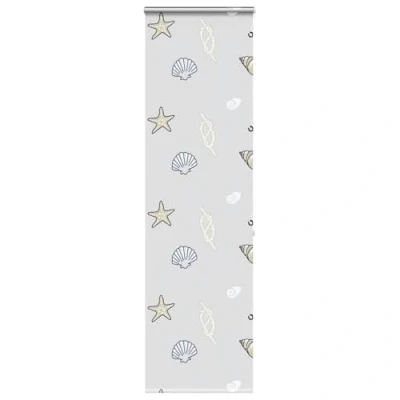 Imagen de vidaXL Estor Enrollable para Ducha con Casete 80x240cm Tela Ancho 76cm