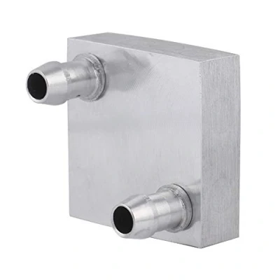 Imagen de KSTE Bloque CPU, 40x40mm Agua de refrigeración del Aluminio for la CPU radiador disipador Calor Enfriador líquida EF