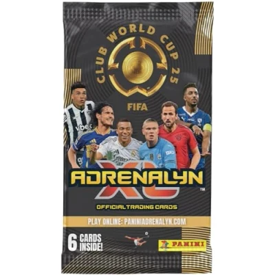 Imagen de HEART FOR Cards FIFA Club World Cup 2025 TC Pantalla con 24 Boosters Adrenalyn XL Trading Colección Panini + Heartforcards® Protección de envío