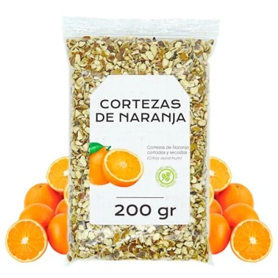Imagen de Cortezas de Naranja 200g Cascaras Te Infusion Naranaja a Granell (200 gr, Corteza Naranja)