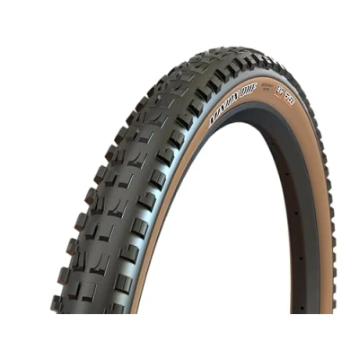 Imagen de Maxxis Min Dhf FLD 29x2.50wt DC Exo/TR Skn Pneumatico, Unisex Adulto, Nero e Marrone Chiaro, 29x2.50 63 622
