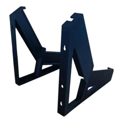 Imagen de SMB Acid Console Soporte de escritorio para 2 sintetizadores Behringer TD 3 y RD 6 en ángulo 15 60, color negro