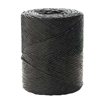 Imagen de WOLFPACK LINEA PROFESIONAL Cuerda Rafia Bobina 750 gramos Color Negro